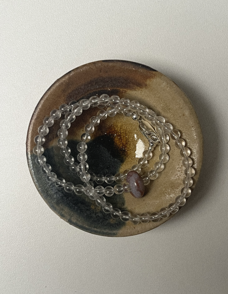 Veylinne - Clear Quartz Movement Necklace