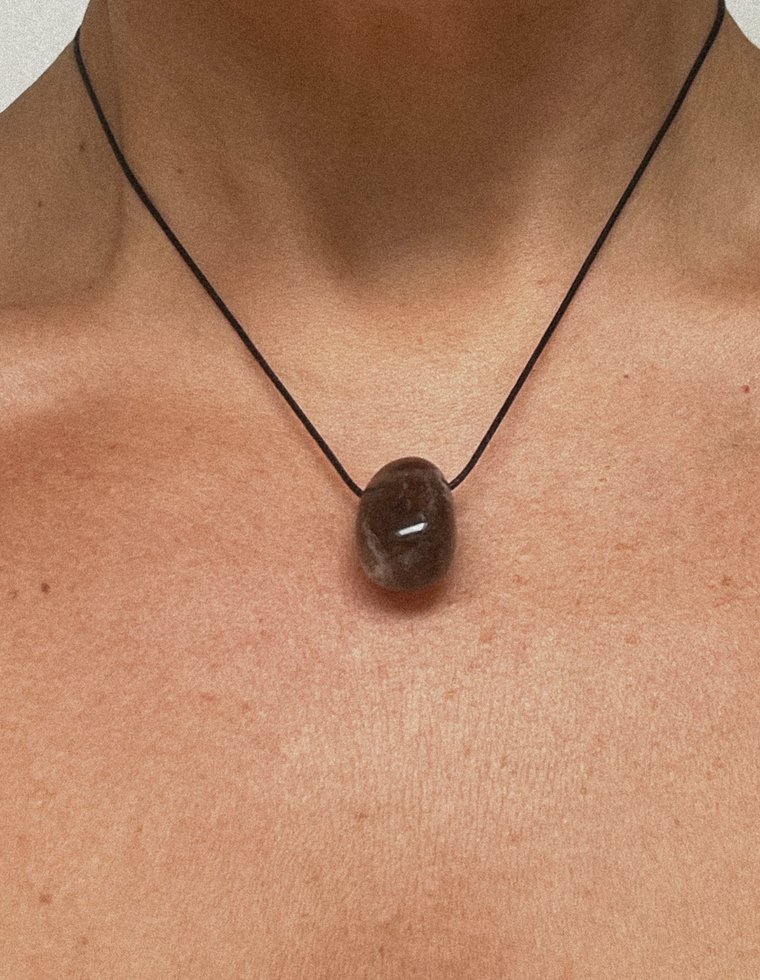 Orrin - Smoky Quartz Mini Forma Pendant