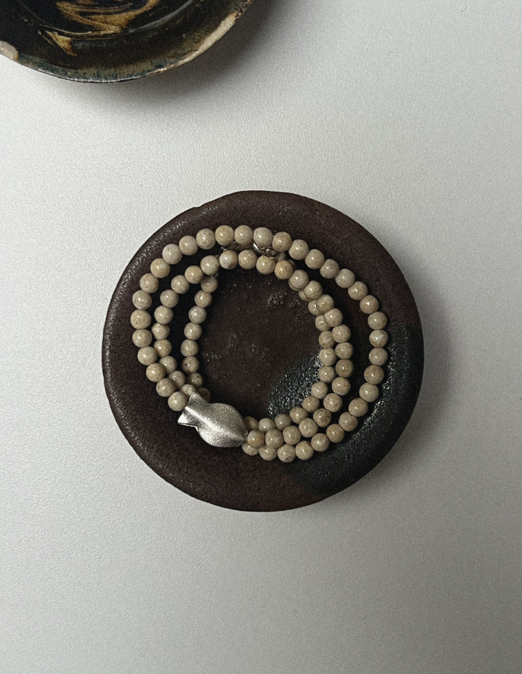 Aelara - Riverstone Fish Necklace