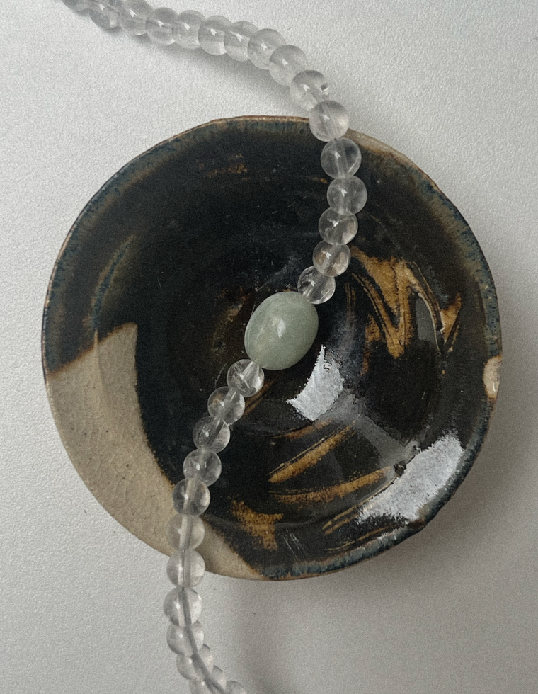 Lunel II - Clear Quartz & Beryl Necklace