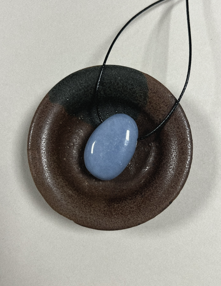 Selthira II - Angelite Forma Pendant