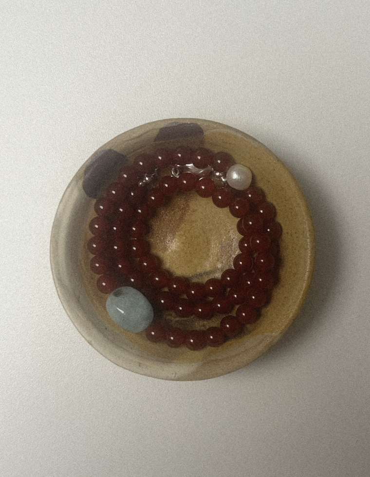 Morathis - Carnelian & Beryl Necklace