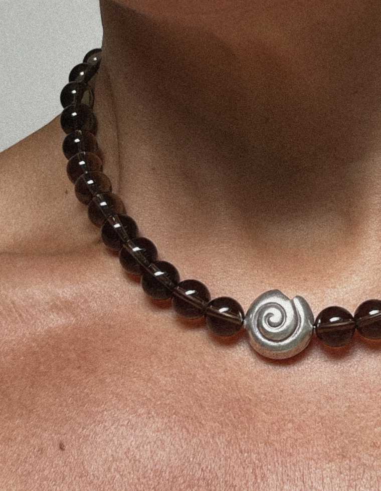 Thalenne - Smoky Quartz Necklace