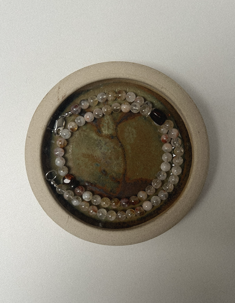 Varion - Quartz & Amber Necklace