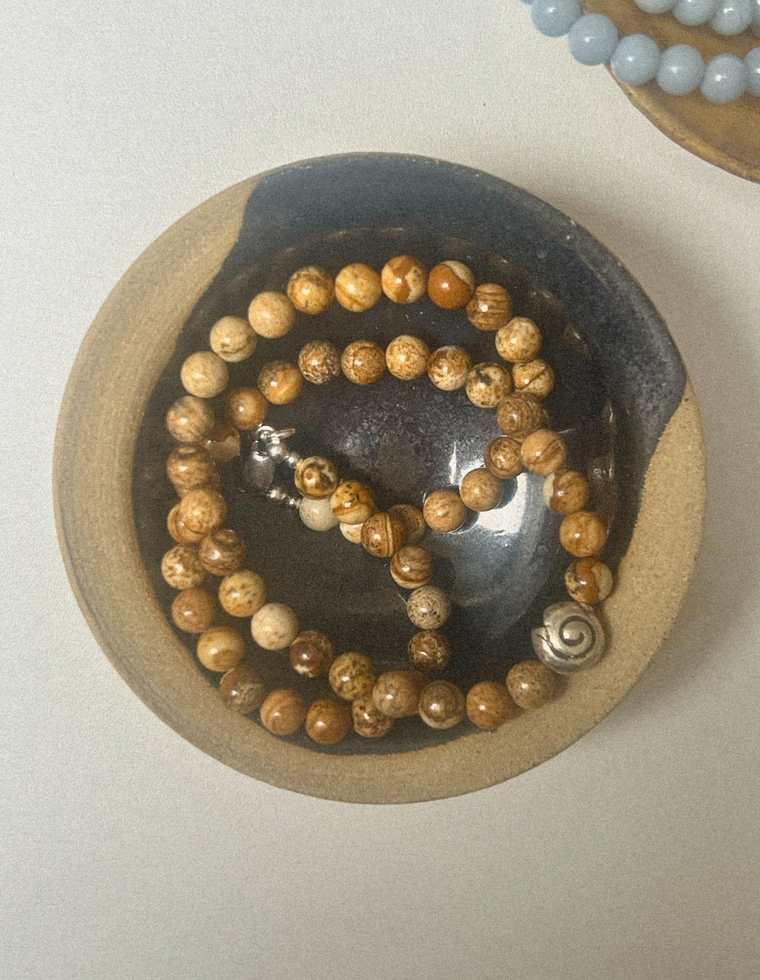 Orvessa - Picture Jasper Necklace