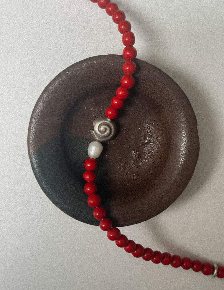 Nirella - Coral Necklace