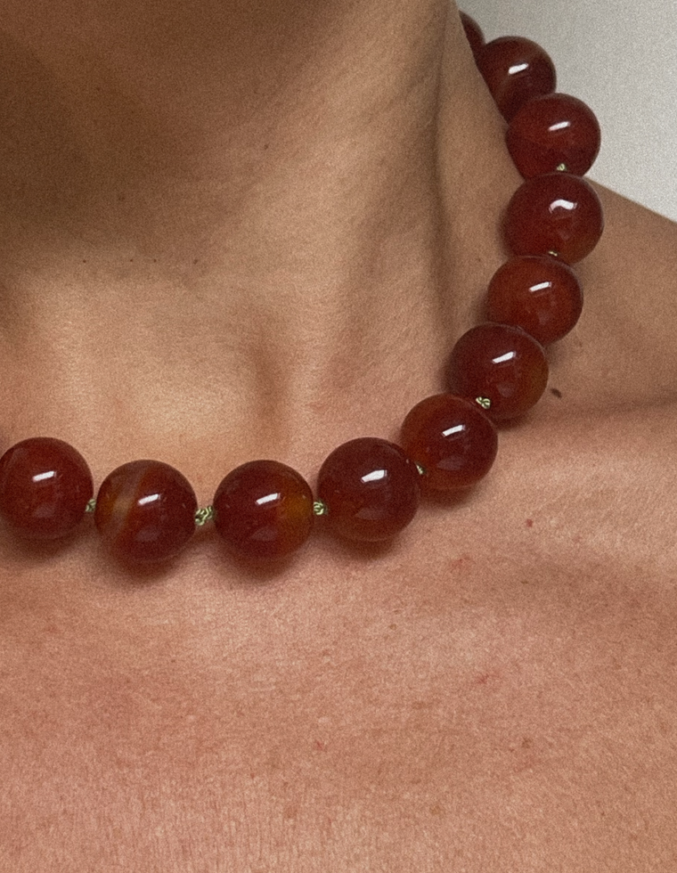 Helior - Carnelian Heirloom Necklace
