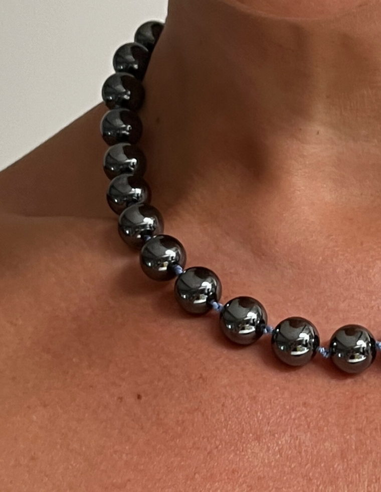 Virelle - Hematite Heirloom Necklace