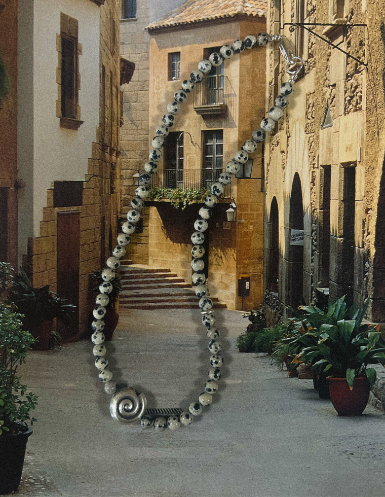 Eryndor - Dalmatian Jasper Necklace