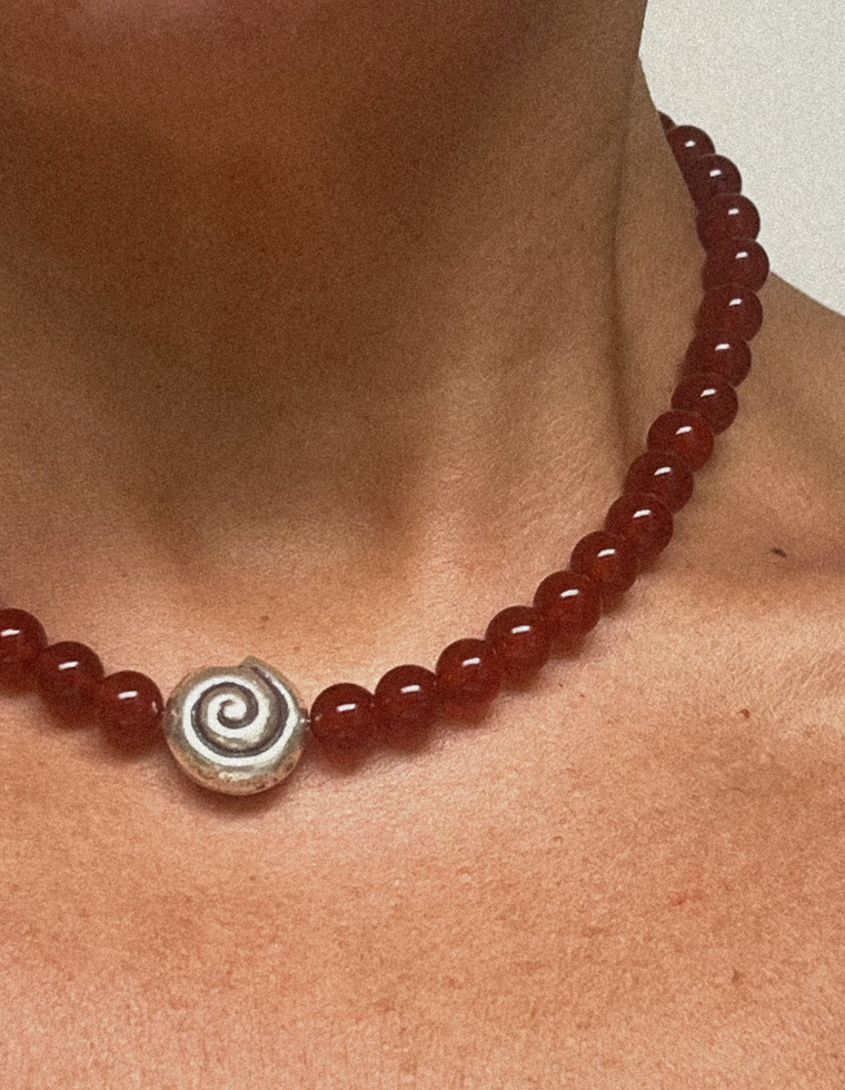 Revira III - Carnelian Necklace