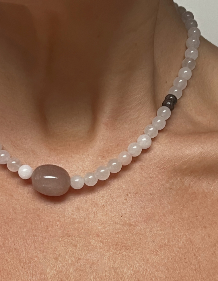 Nyrisse - Beryl & Moonstone Necklace