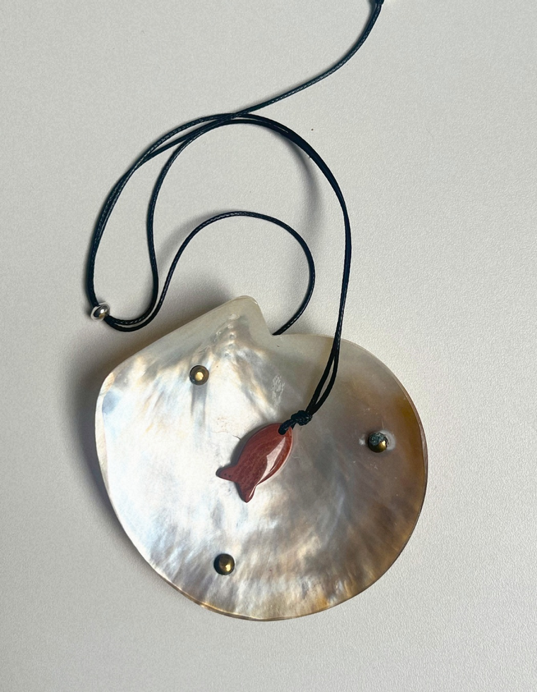 Fish Talisman - Red Jasper by Palm of Feronia