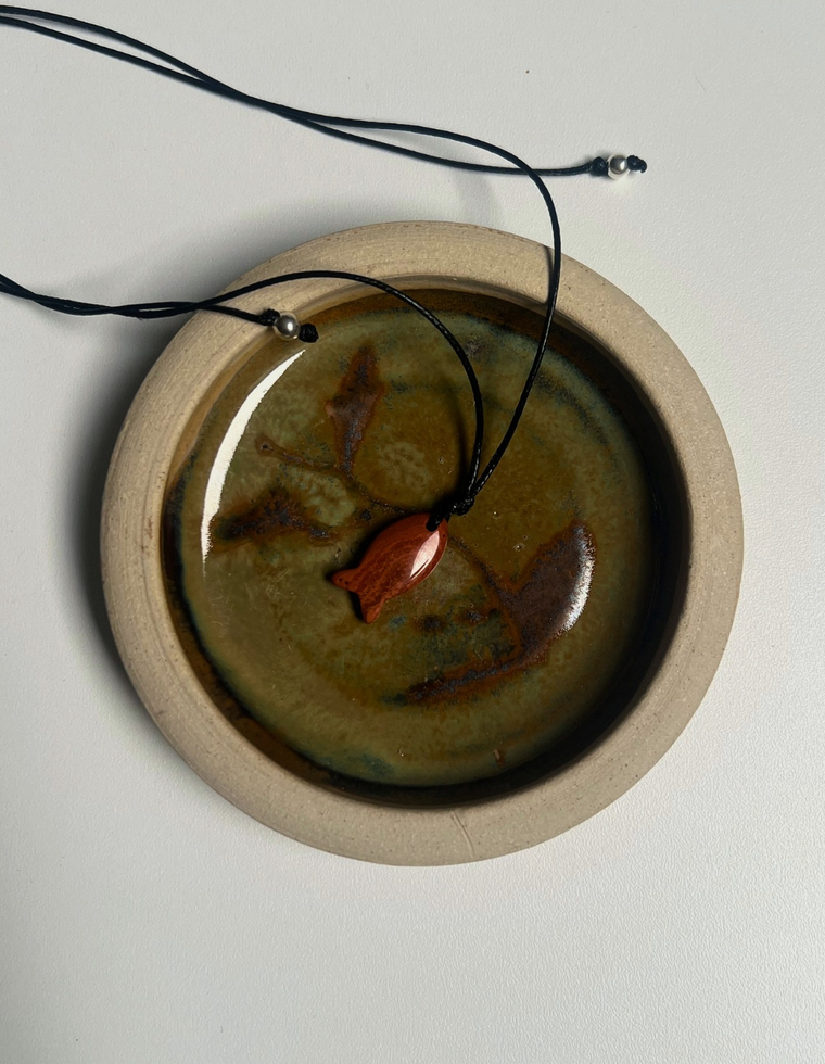 Fish Talisman - Red Jasper by Palm of Feronia, photo 2