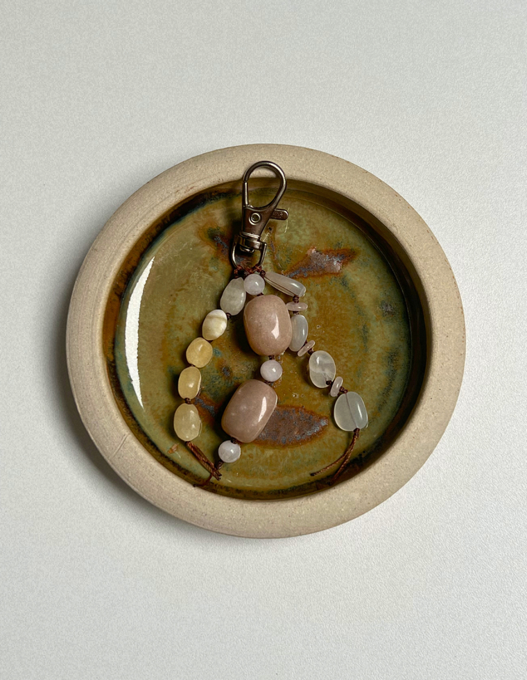 Stoned Charm - Sunstone & Moonstone