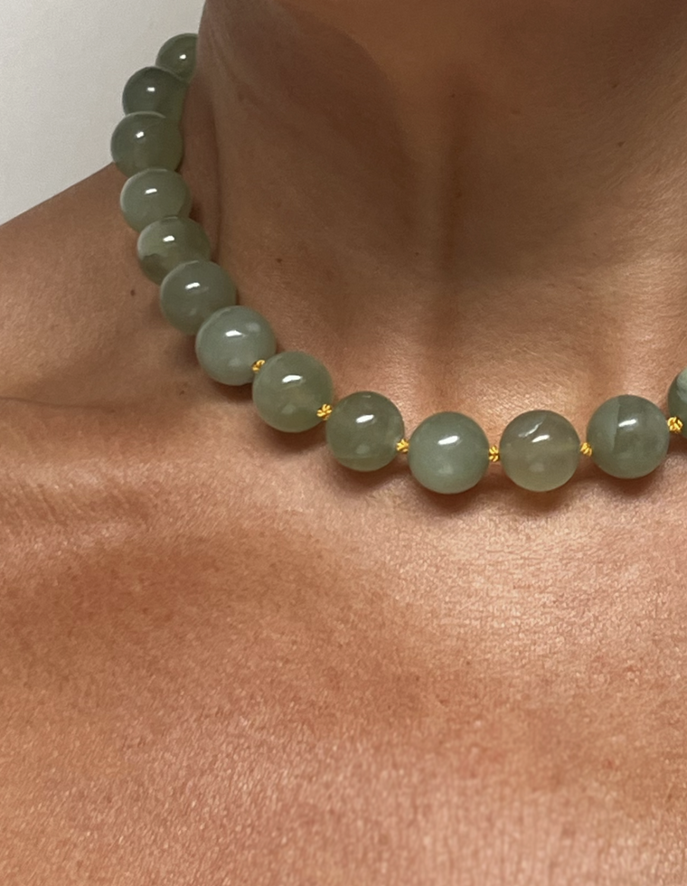 Aurethine - Aventurine Heirloom Necklace