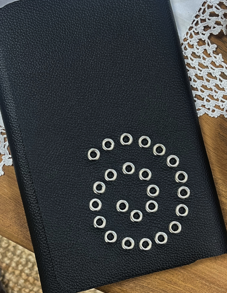 Vegan Leather Spiral Journal