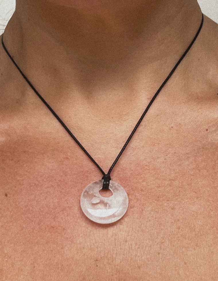 Silma - Clear Quartz Circa Pendant