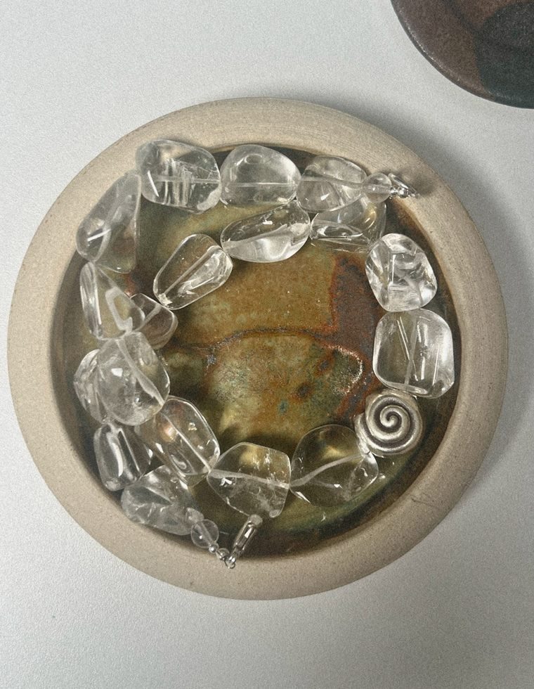 Caelith - Clear Quartz Statement Necklace