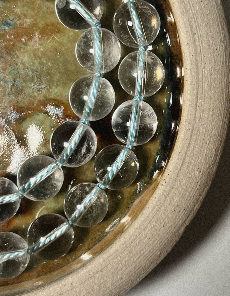 Almyra – Clear Quartz Heirloom Necklace