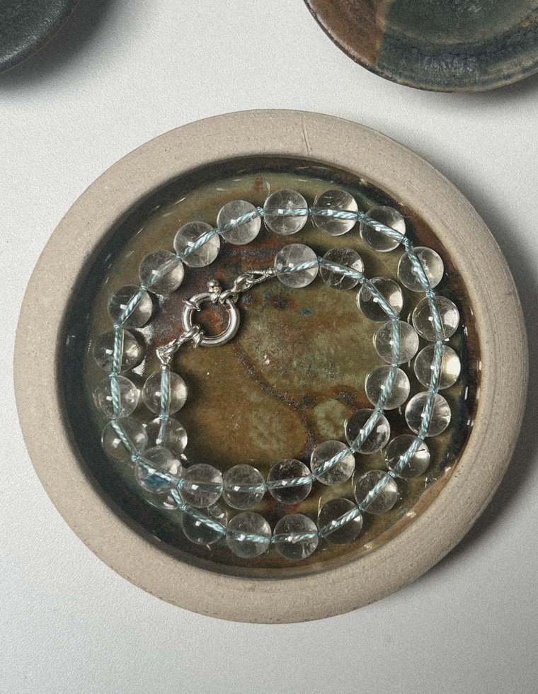 Almyra – Clear Quartz Heirloom Necklace