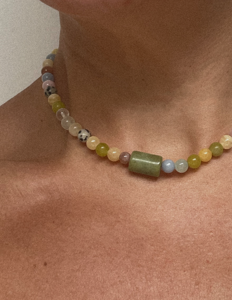Elythra - Mixed Gemstone Necklace