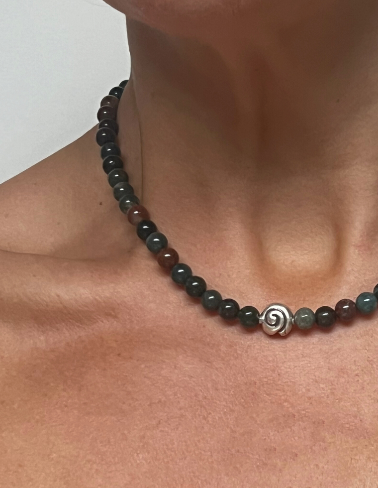 Elathis - Indian Agate Necklace