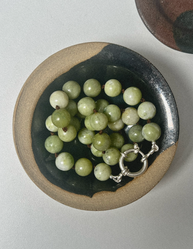 Calthea - Jade Heirloom Necklace