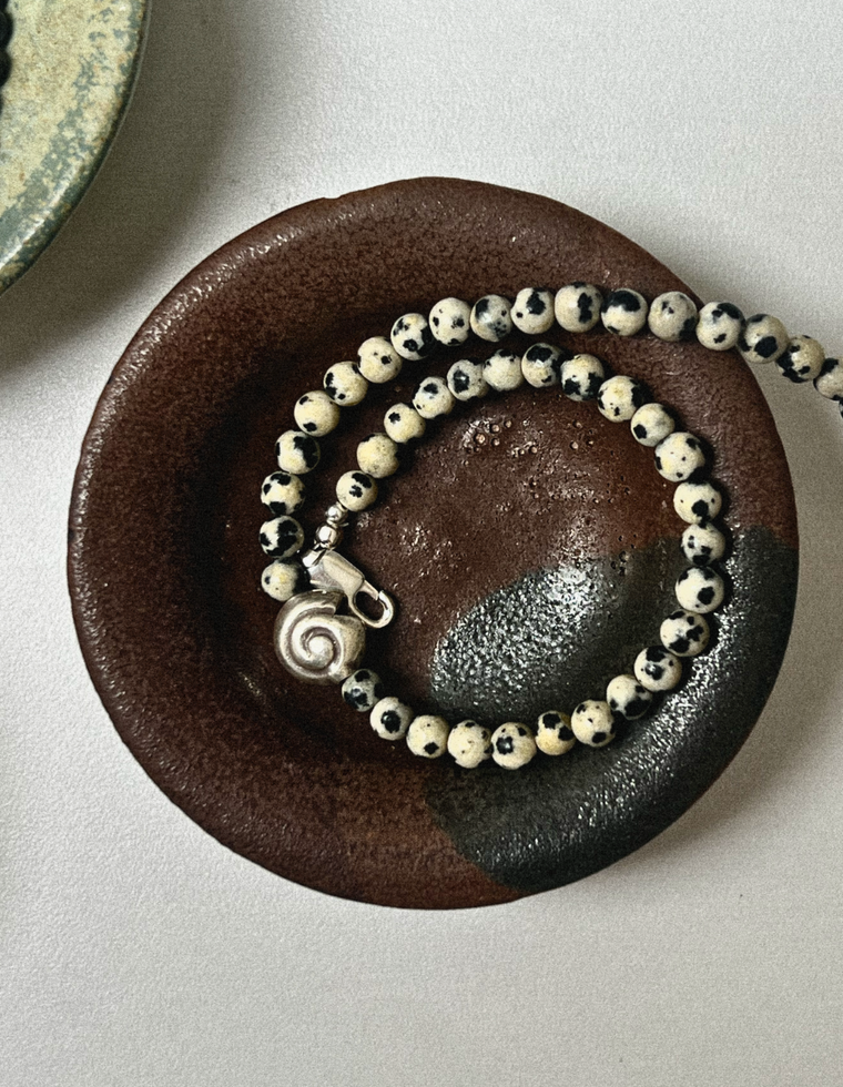 Cyralis - Dalmatian Jasper Anklet