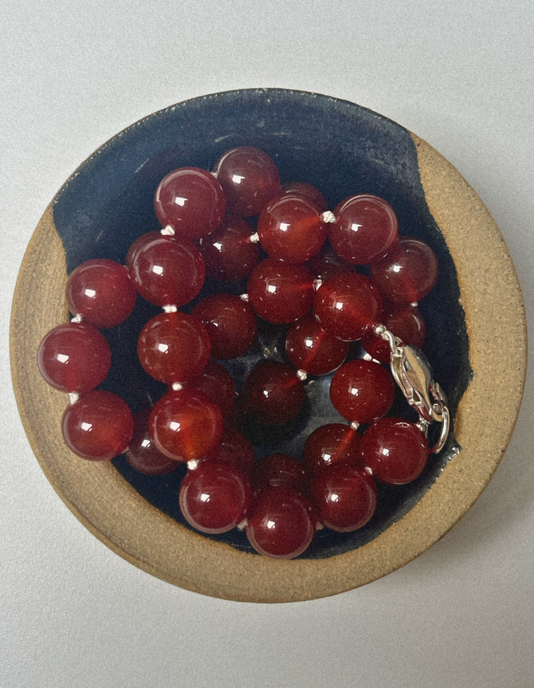 Velarisse - Carnelian Heirloom Necklace