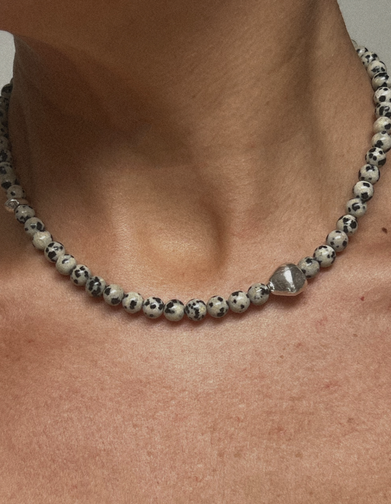 Celveth - Dalmatian Jasper Necklace