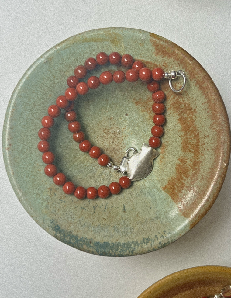Valenor - Red Jasper Anklet