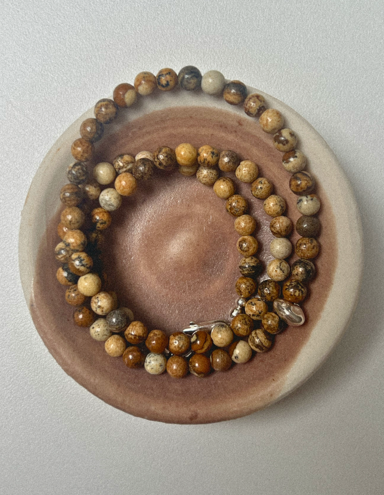 Lythera - Picture Jasper Necklace