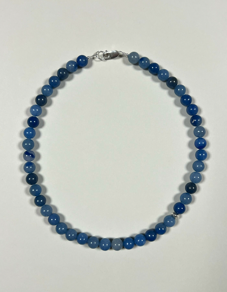 Orentha - Blue Aventurine Necklace