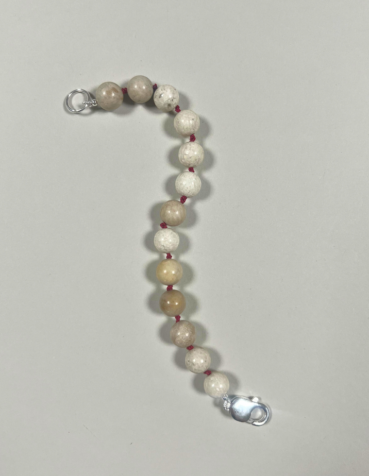 Evara - Petrified Wood Heirloom Bracelet