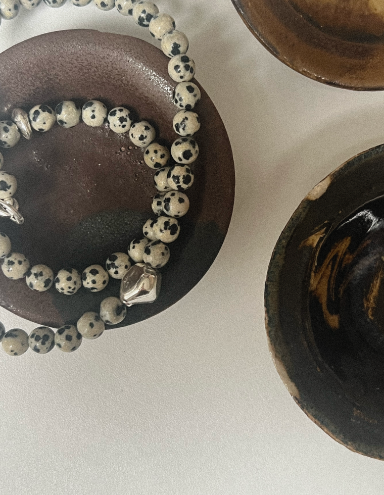 Celveth - Dalmatian Jasper Necklace