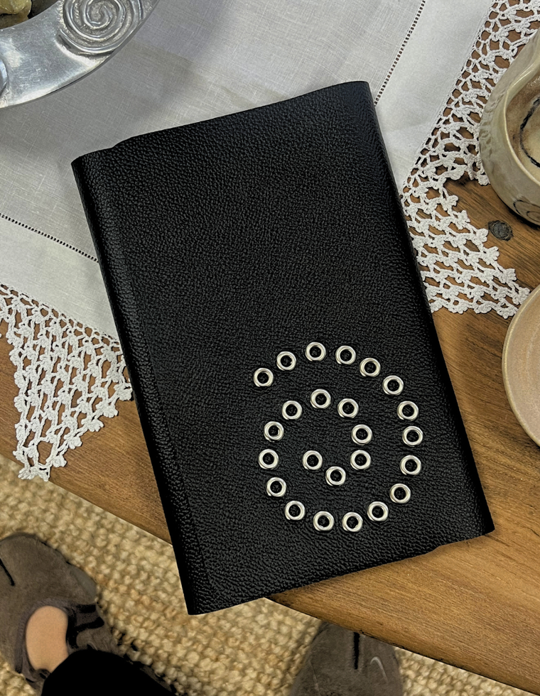 Vegan Leather Spiral Journal