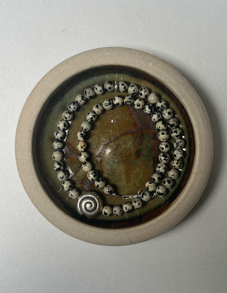 Dovira - Dalmatian Jasper Necklace