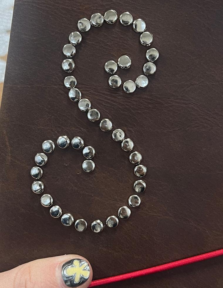 Studded Initial Addition