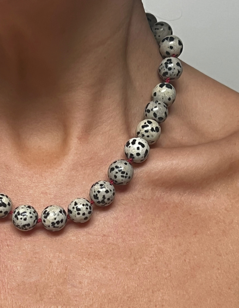 Draeven - Dalmatian Jasper Heirloom Necklace