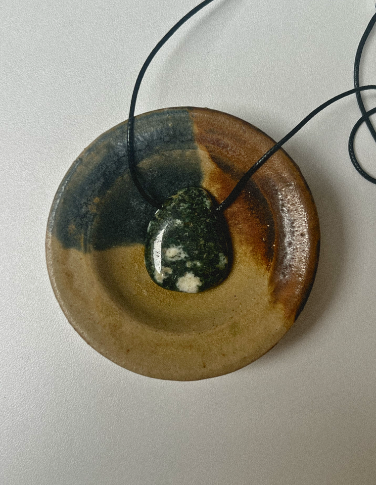 Maelia II - Stonehenge Blue Stone Forma Pendant
