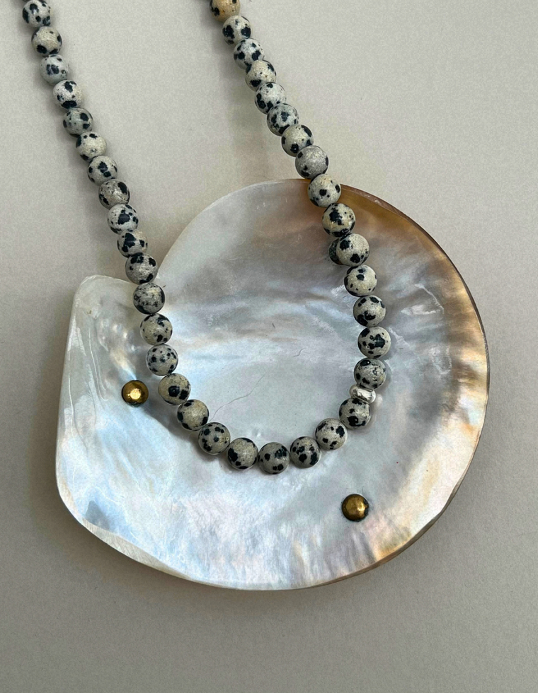 Still 12 – Dalmatian Jasper Necklace