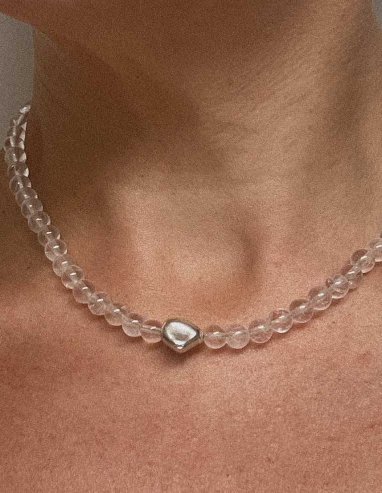 Ceritha - Clear Quartz Necklace