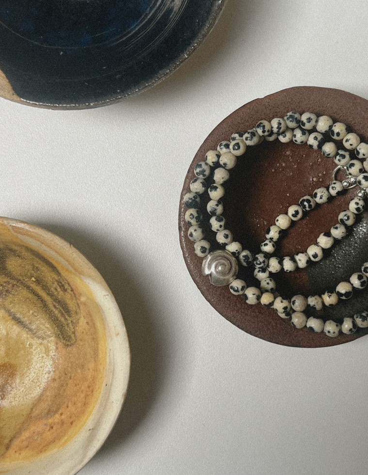 Morvella - Dalmatian Jasper Necklace