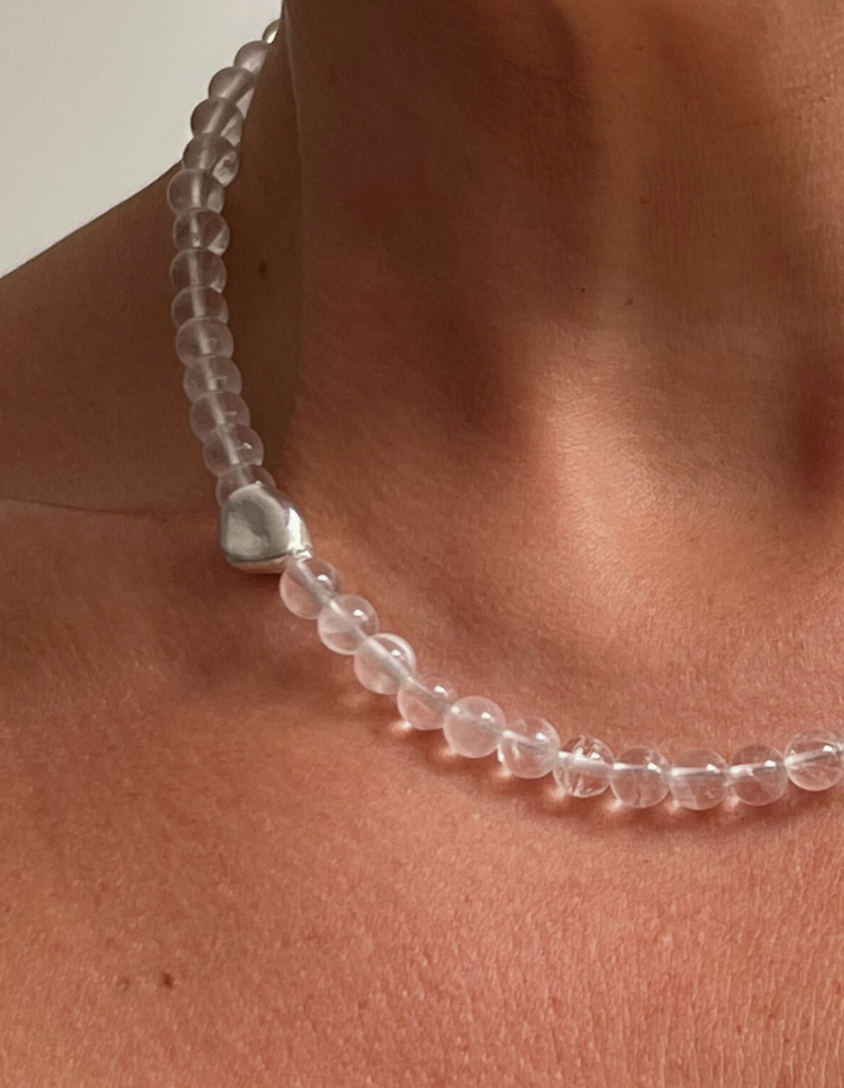 Iskra - Clear Quartz Necklace