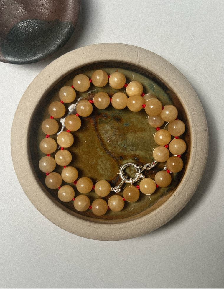 Elvara – Yellow Topaz Heirloom Necklace