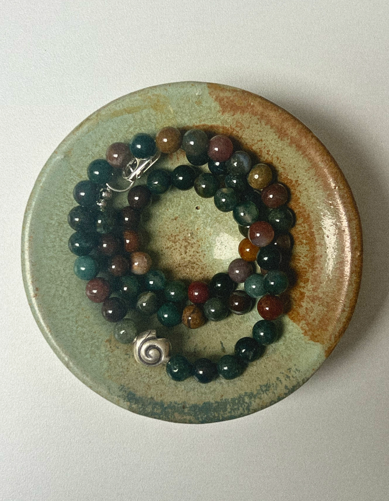 Elathis - Indian Agate Necklace