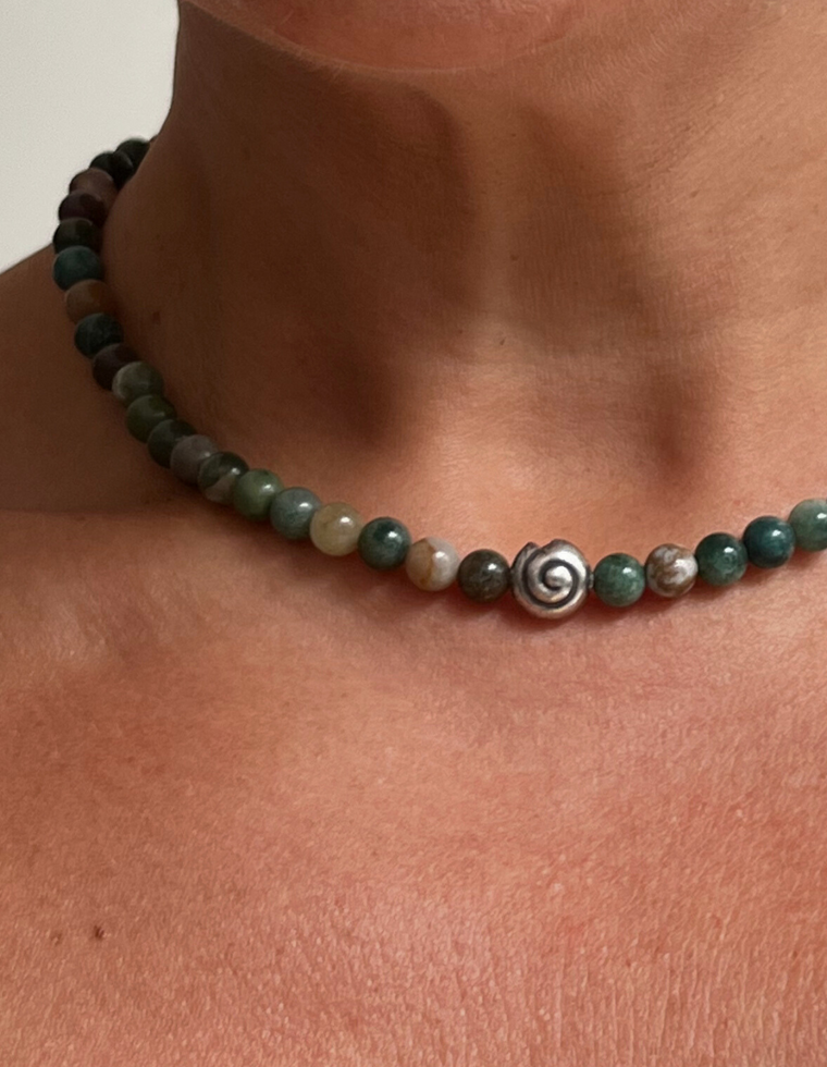 Velien - Indian Agate Necklace