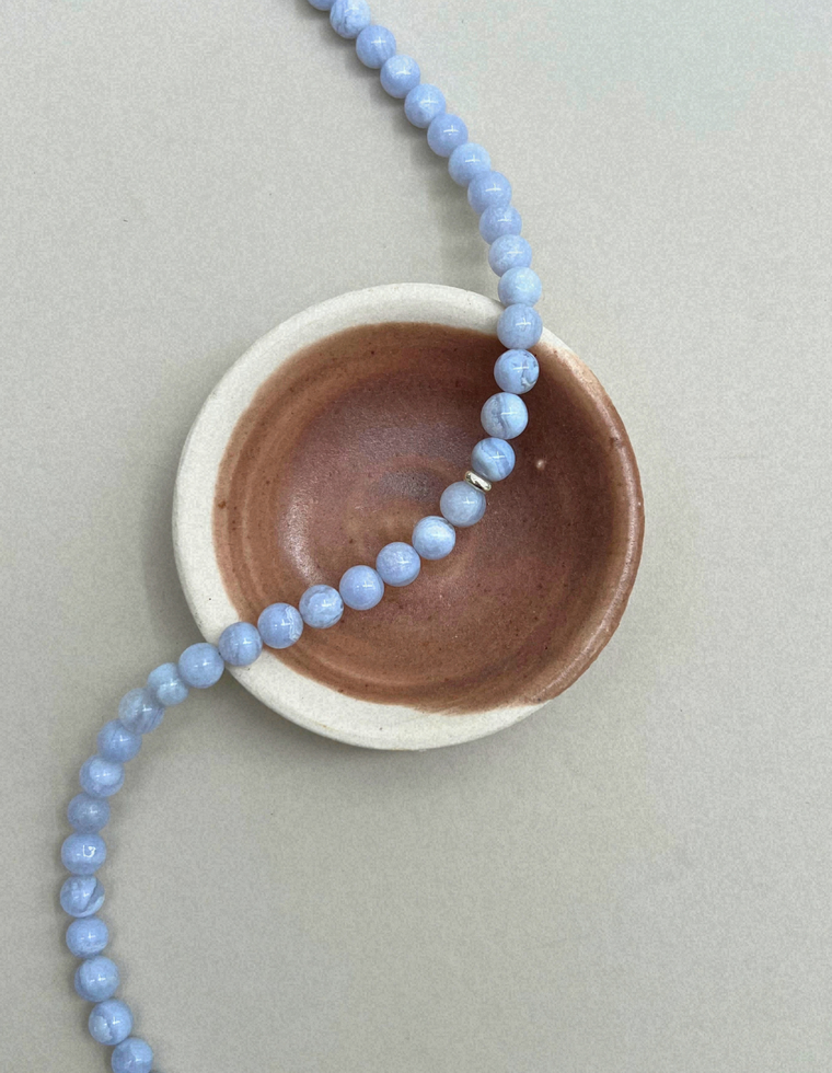Still 9 – Blue Lace Agate Necklace