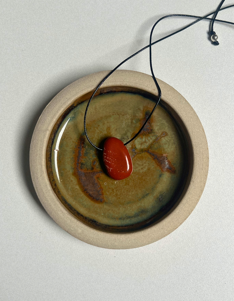 Red Jasper Forma Pendant II