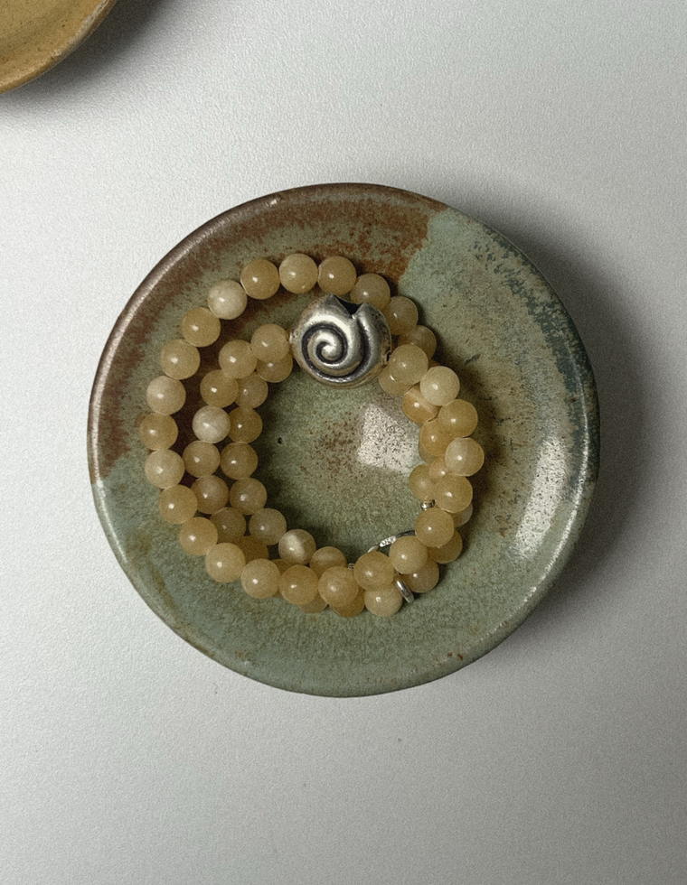 Malric - Yellow Jade Necklace